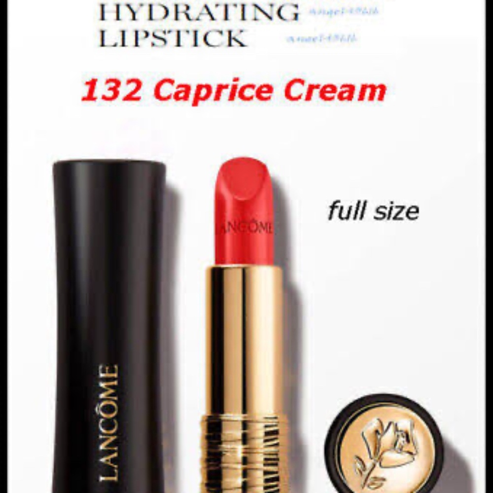 Lancôme L’Absolu Rouge Hydrating Shaping Lip Color “132 Caprice” Cream